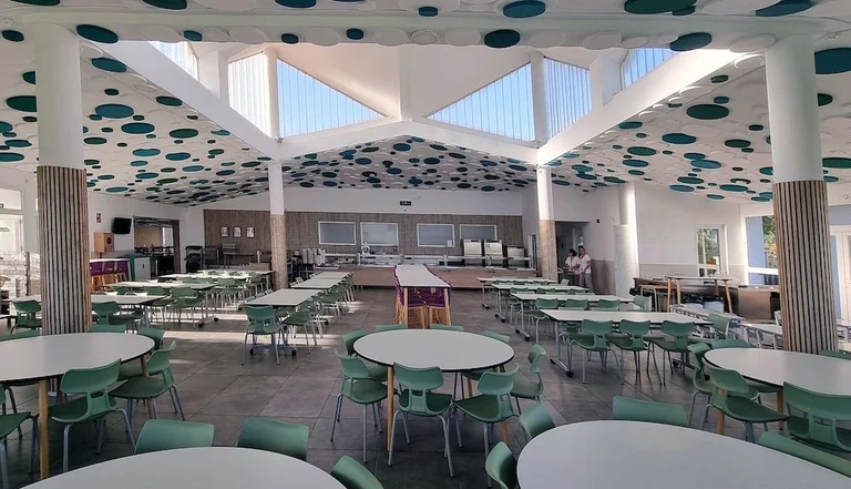 Large dining hall