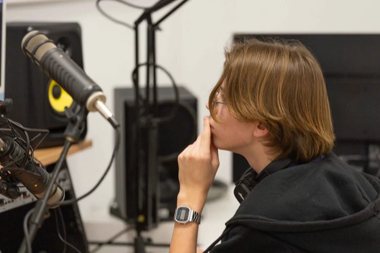 Radio studio